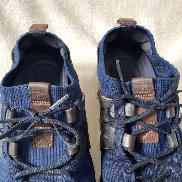 Cole Haan GrandMotion Lace Up Woven Comfort StitchLite Sneakers Sz 9.5M - Picture 5 of 13